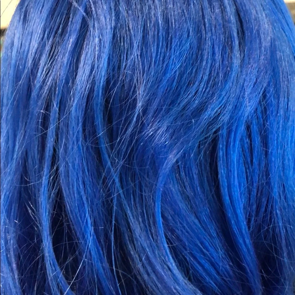 Blue Costume Wig
